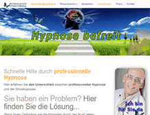 Tablet Screenshot of hypnose-doc.de